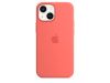 Apple Silikonskal med MagSafe till iPhone 13 mini - Rosa Pomelo