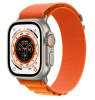 Apple Watch Ultra GPS + Cellular, 49mm Titanboett med Orange Bergsloop - Small#1