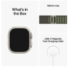 Apple Watch Ultra GPS + Cellular, 49mm Titanboett med Grön Bergsloop - Medium#2