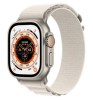 Apple Watch Ultra GPS + Cellular, 49mm Titanboett med Stjärnglans Bergsloop - Small#1