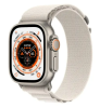 Apple Watch Ultra GPS + Cellular, 49mm Titanboett med Stjärnglans Bergsloop - Medium#1
