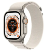 Apple Watch Ultra GPS + Cellular, 49mm Titanboett med Stjärnglans Bergsloop - Large#1