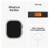 Apple Watch Ultra GPS + Cellular, 49mm Titanboett med Svart/Grå Terrängloop - S/M#2