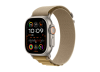 Apple Watch Ultra 2 GPS + Cellular 49mm Naturlig Titanboett med Tan Bergsloop - Large
