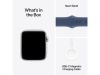 Apple Watch SE GPS 44mm Silver Aluminiumboett med Denim Sport Band - M/L#7