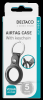 DELTACO Apple AirTag case, keychain, vegan leather, black#4