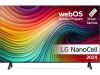 LG 43'' NANO 81 4K TV (2024) 43NANO81T6A 60Hz 4K, 3x HDMI 2.0, eARC, ALLM, NanoCell - Pure and rich colors