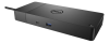 USB-C dockningsstation Dell Dock WD19S, HDMI/2xDP, GigaLAN, 3xUSB 3.2, 1xUSB-C, inkl. 180W strömadapter