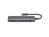 Satechi Slim MultiPort Docking (rymdgrå) USB-C 60W PD, Ethernet, 1xHDMI, 2xUSB-A, SD, microSD#3