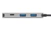 USB-C Multi-Port Hub with 2xUSB-A and 2xUSB-C Ports, Targus - Silver#3