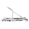 USB-C dockningsstation Targus Portable Stand with Integrated Dock, 2xUSB 3.0/LAN/HDMI - Silver#4