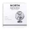Bordsfläkt NORTH 30cm - Satin Chrome#2